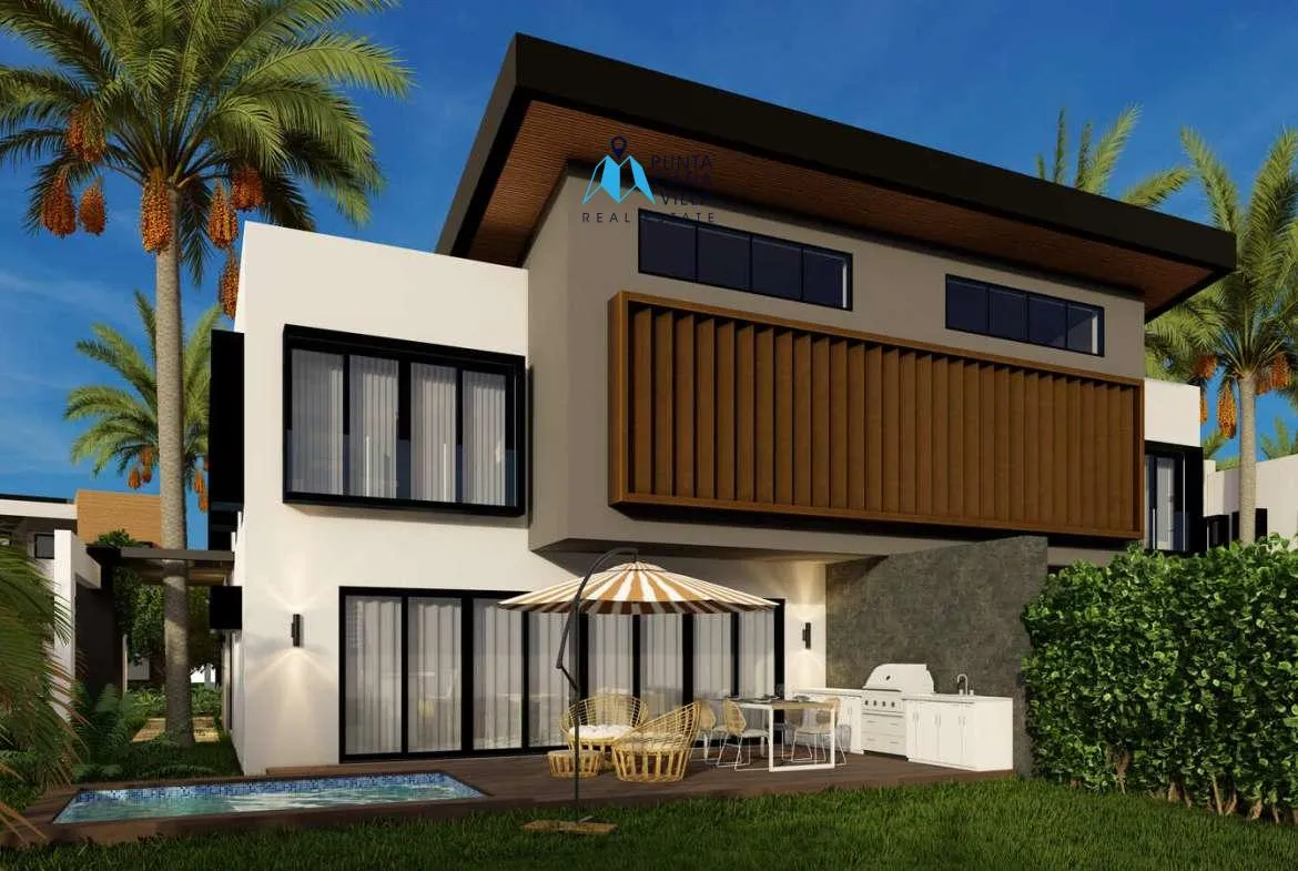 ID , Cap Cana villas for sale in Las Iguanas Golf Residences, Three bedroom villa on the eastern shores of DR ()