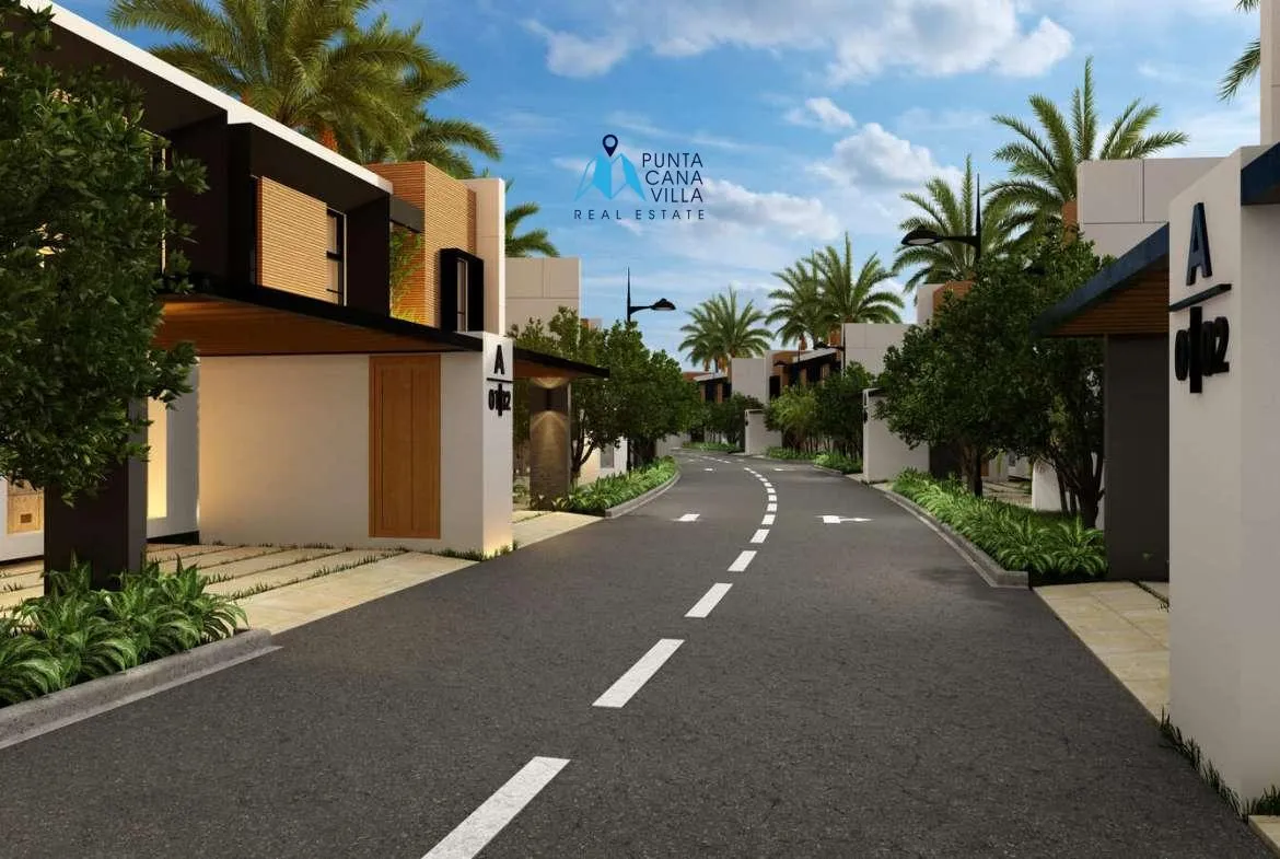 ID , Cap Cana villas for sale in Las Iguanas Golf Residences, Three bedroom villa on the eastern shores of DR ()