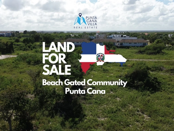 Land for sale, Punta Cana beach lot