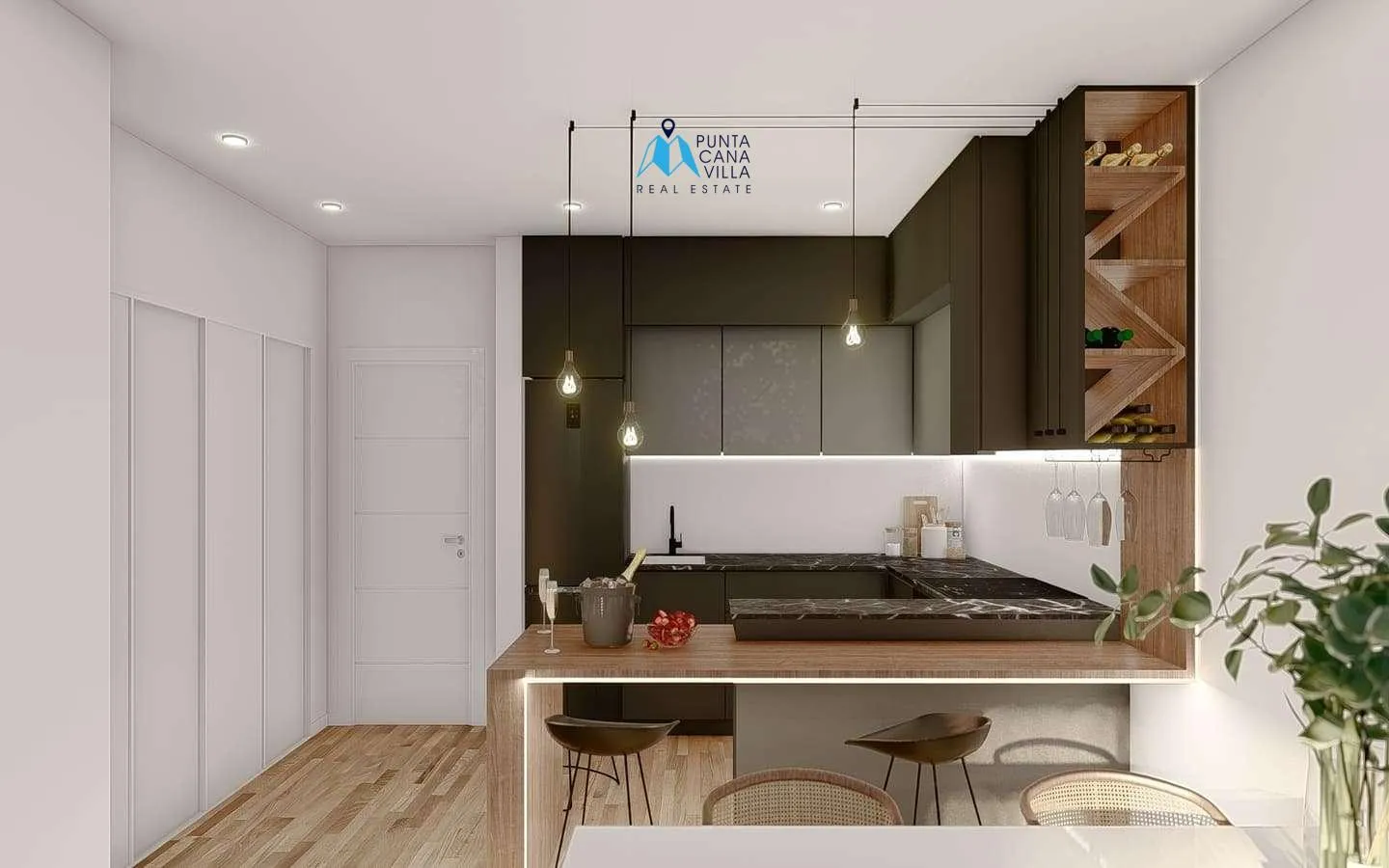 Veron, Punta Cana condos for sale in Ville Larimar, two bedroom ()