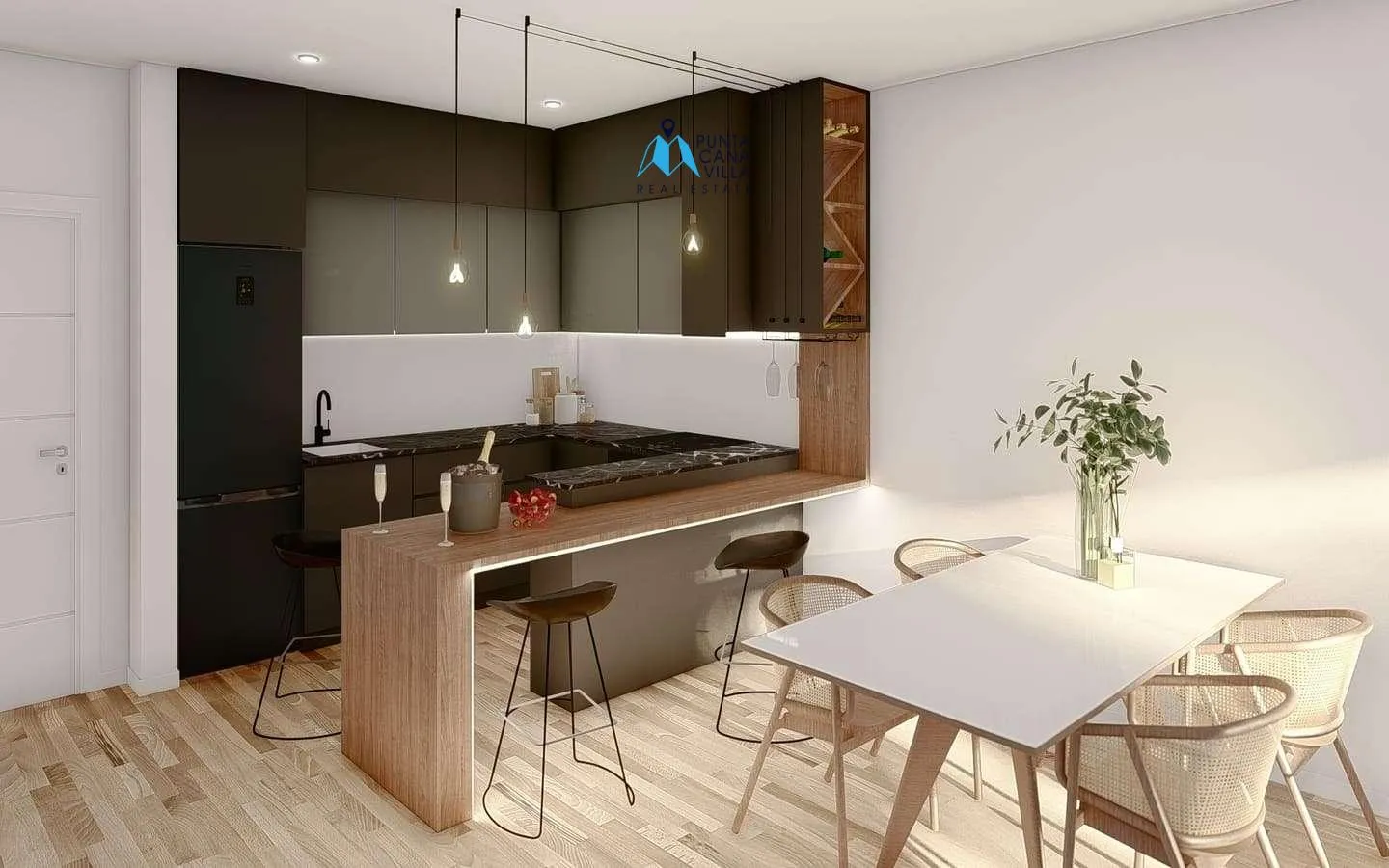 Veron, Punta Cana condos for sale in Ville Larimar, two bedroom ()
