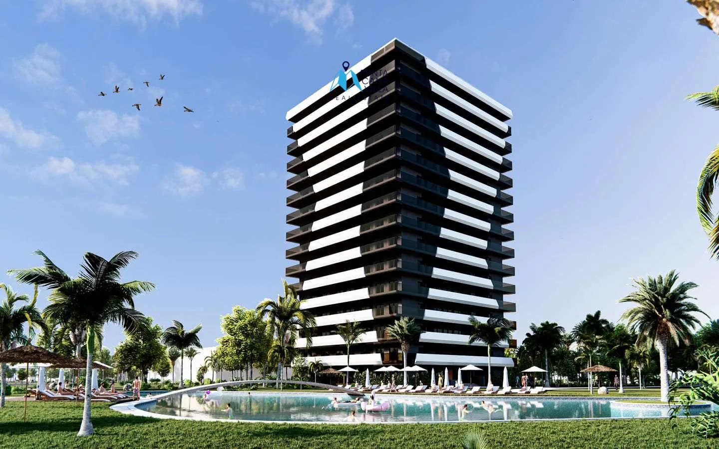 Veron, Punta Cana condos for sale in Ville Larimar, two bedroom ()