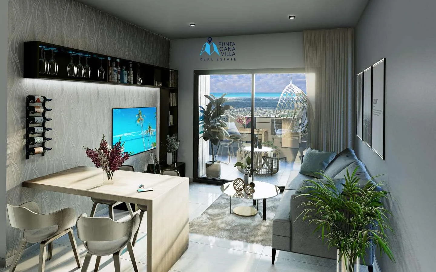 Veron, Punta Cana condos for sale in Ville Larimar, two bedroom ()