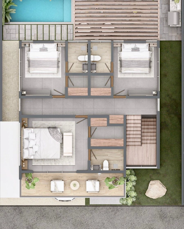 Sea Cliff Residences, Punta Cana, villa de trois chambres à vendre