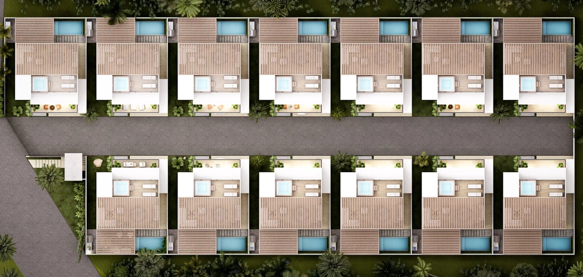 Sea Cliff Residences, Punta Cana, villa de trois chambres à vendre