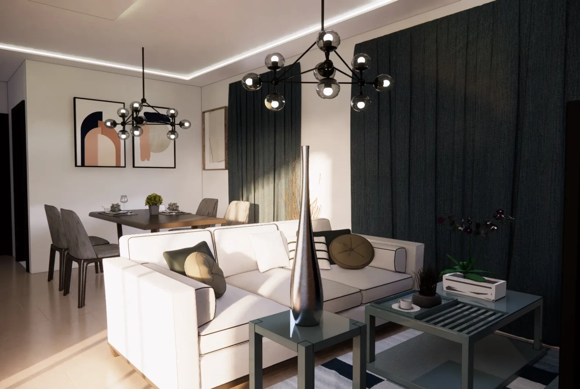 ID , Elegant Two Bedroom Villa For Sale In Paraiso Del Rey, Veron, Punta Cana With Green Areas ()