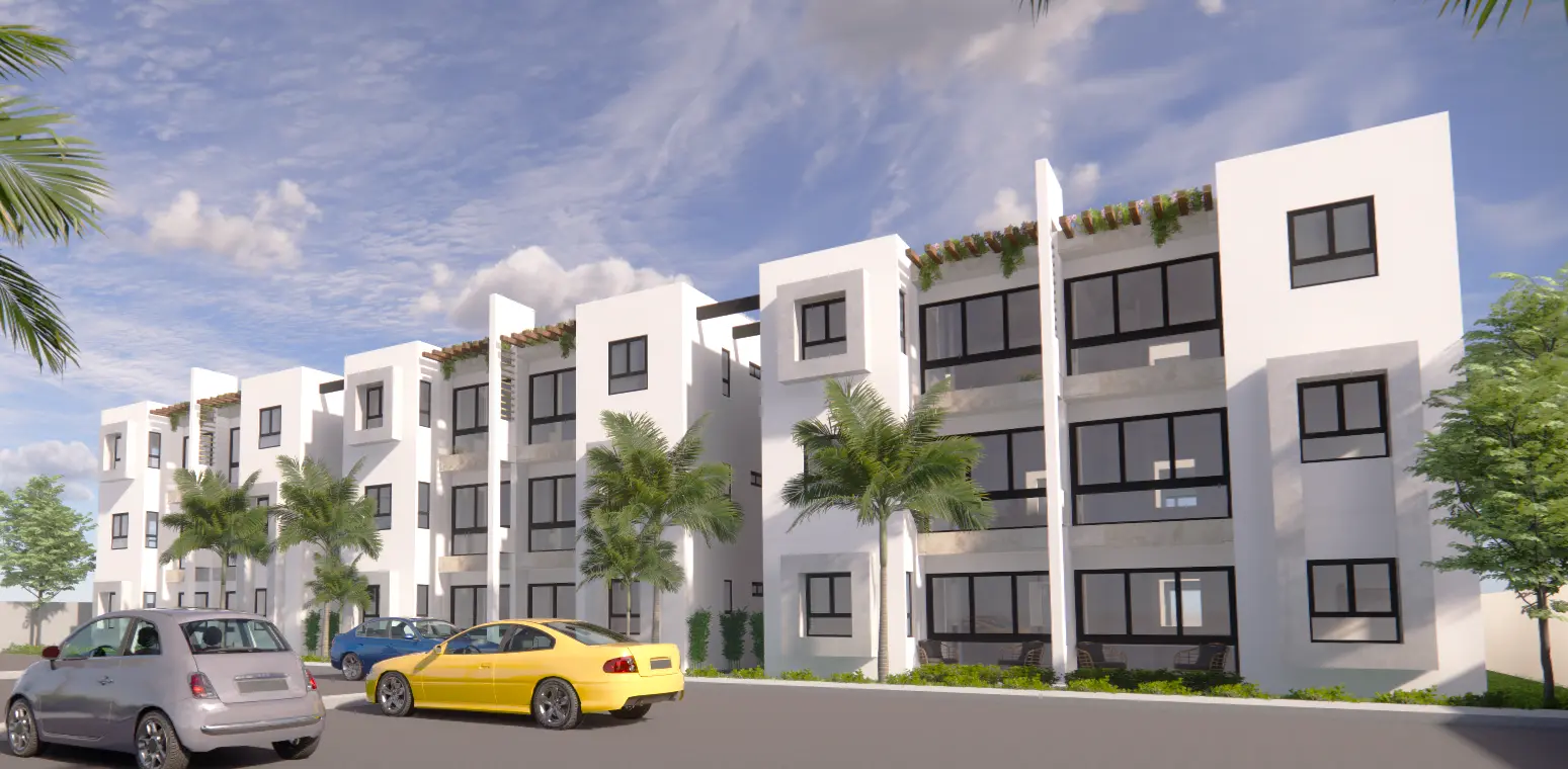 Novo Park Residences, Punta Cana, two-bedroom apartment for sale in Punta Cana