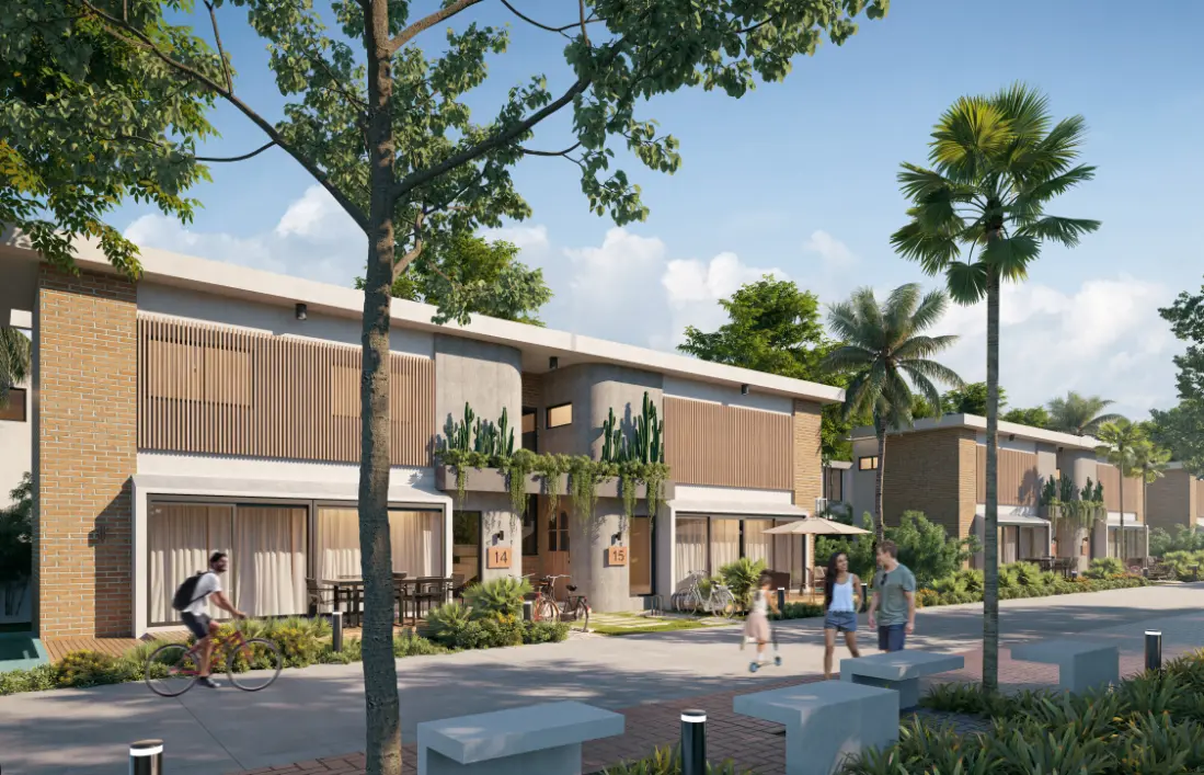 Vista Cana, Parque de Las Canas: Three-bedroom townhouse for sale located in the heart of Vista Cana