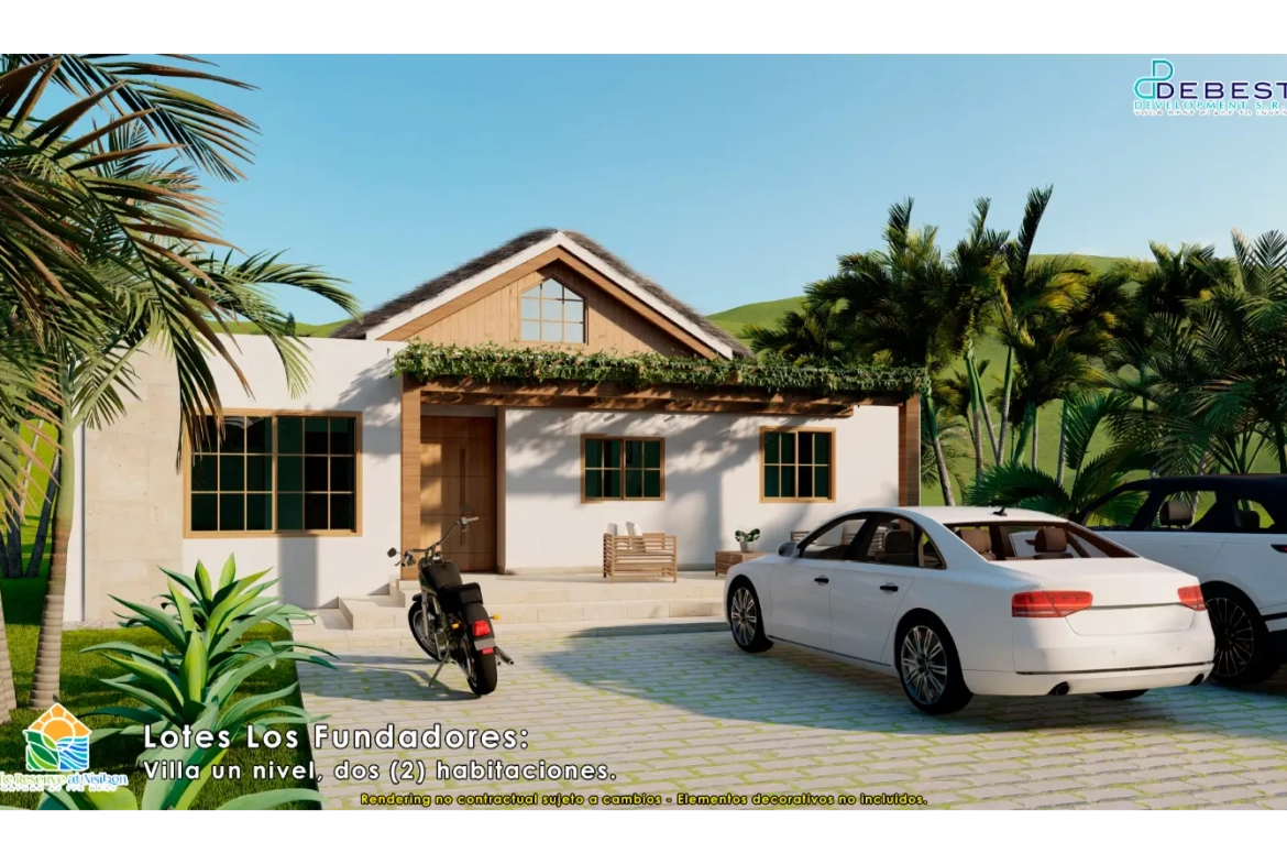 ID , Cana Brava, Two Bedroom Villa For Sale In The Reserve at Nisibon, Punta Cana ()