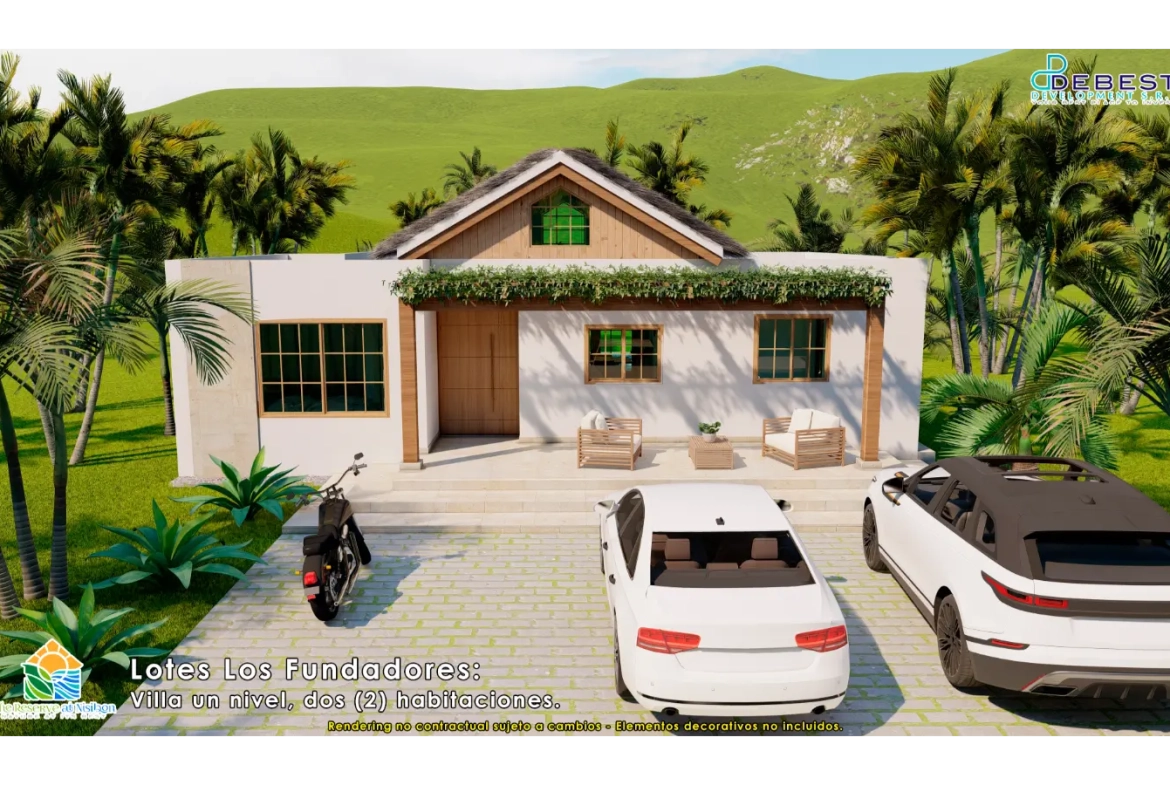 ID , Cana Brava, Two Bedroom Villa For Sale In The Reserve at Nisibon, Punta Cana ()