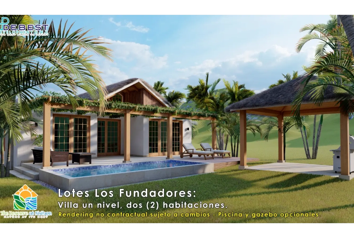 ID , Cana Brava, Two Bedroom Villa For Sale In The Reserve at Nisibon, Punta Cana ()