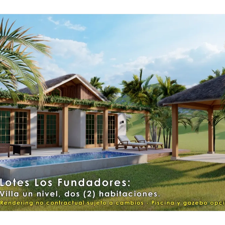 ID , Cana Brava, Two Bedroom Villa For Sale In The Reserve at Nisibon, Punta Cana ()