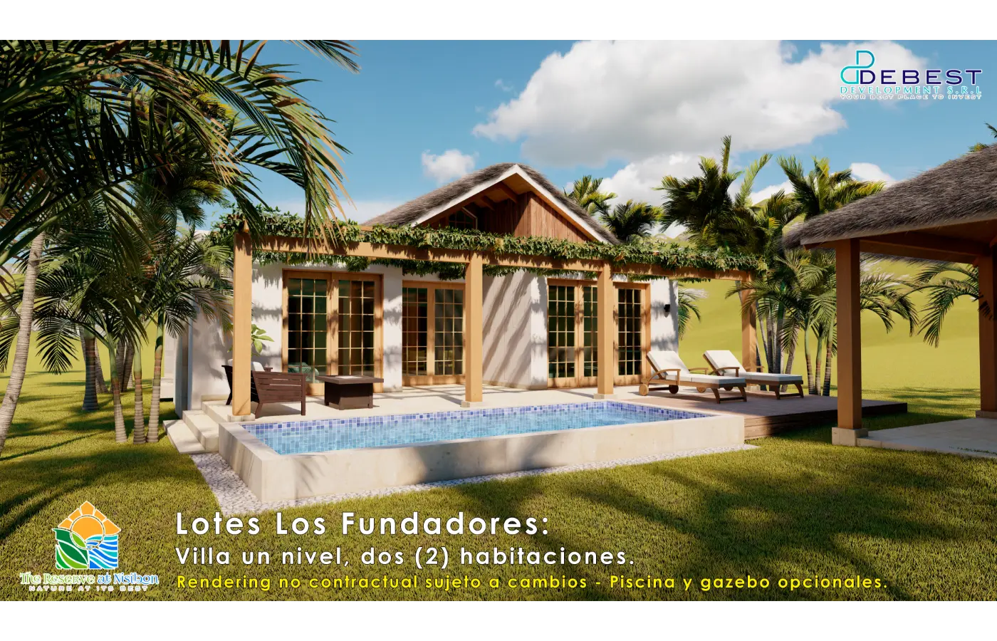 ID , Cana Brava, Two Bedroom Villa For Sale In The Reserve at Nisibon, Punta Cana () ID , Cana Brava, Two Bedroom Villa For Sale In The Reserve at Nisibon, Punta Cana ()