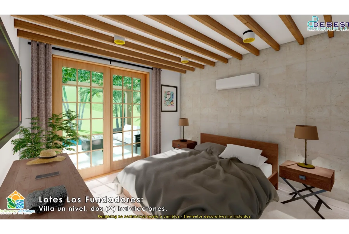 ID , Cana Brava, Two Bedroom Villa For Sale In The Reserve at Nisibon, Punta Cana ()