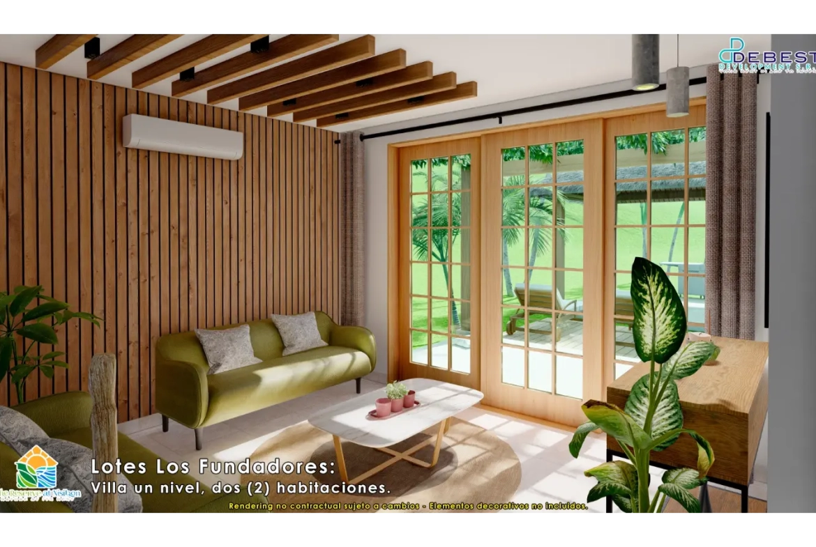 ID , Cana Brava, Two Bedroom Villa For Sale In The Reserve at Nisibon, Punta Cana ()