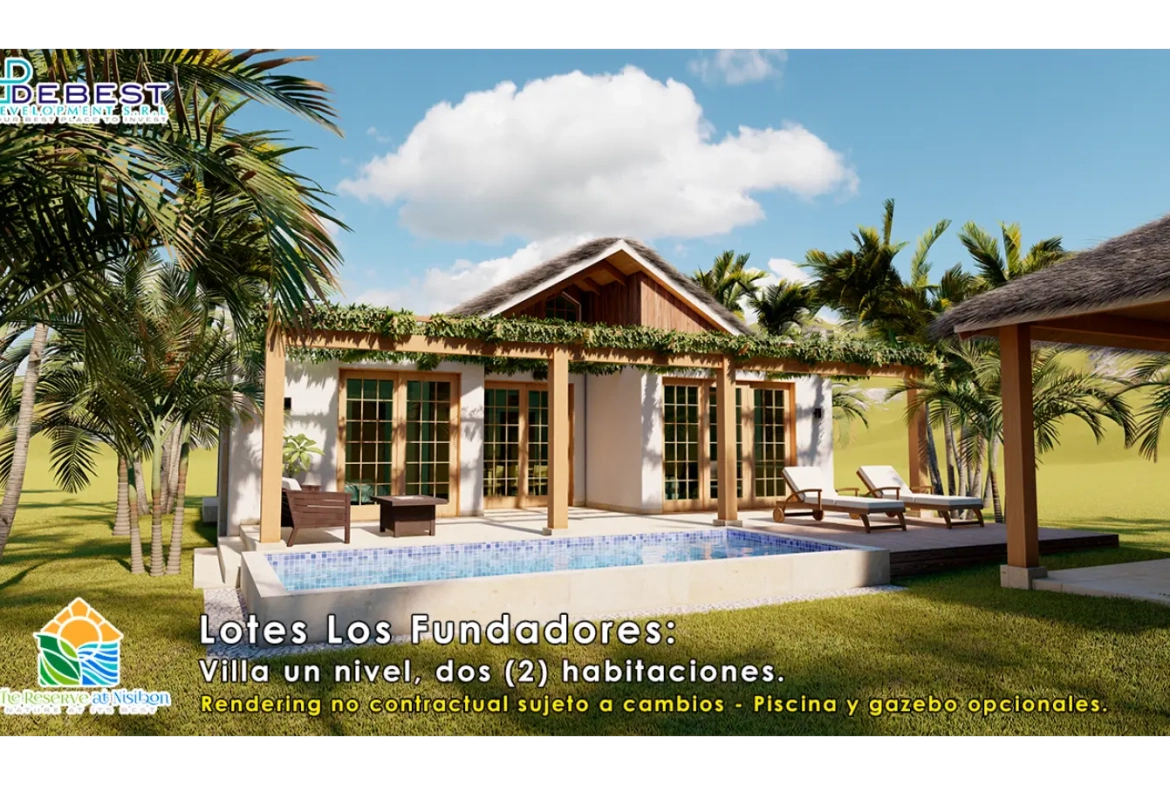 ID , Cana Brava, Two Bedroom Villa For Sale In The Reserve at Nisibon, Punta Cana ()