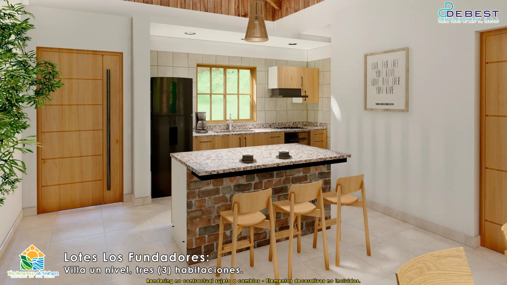 Reserva de Nisibon, Maison de trois chambres à vendre dans la réserve de Nisibon, Punta Cana