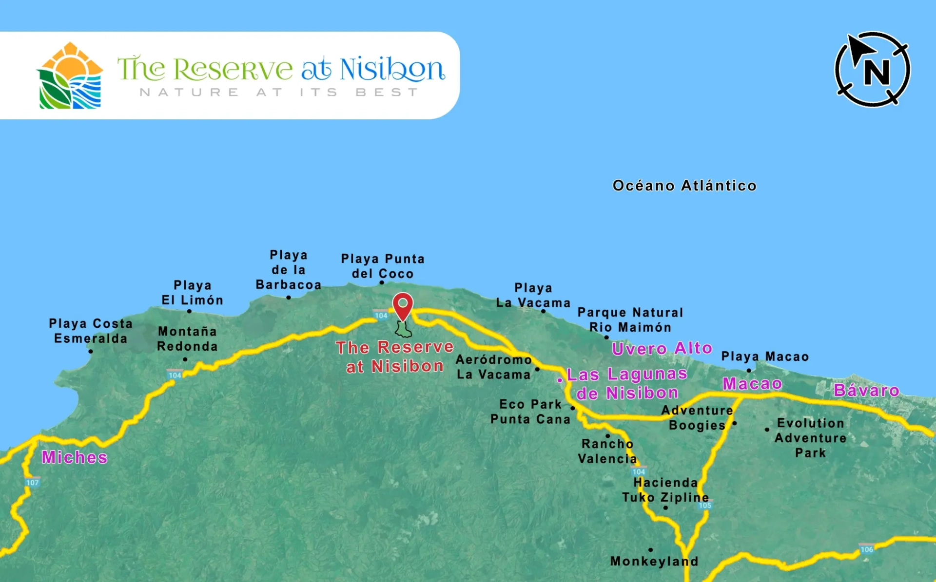 Reserva de Nisibon, Maison de trois chambres à vendre dans la réserve de Nisibon, Punta Cana