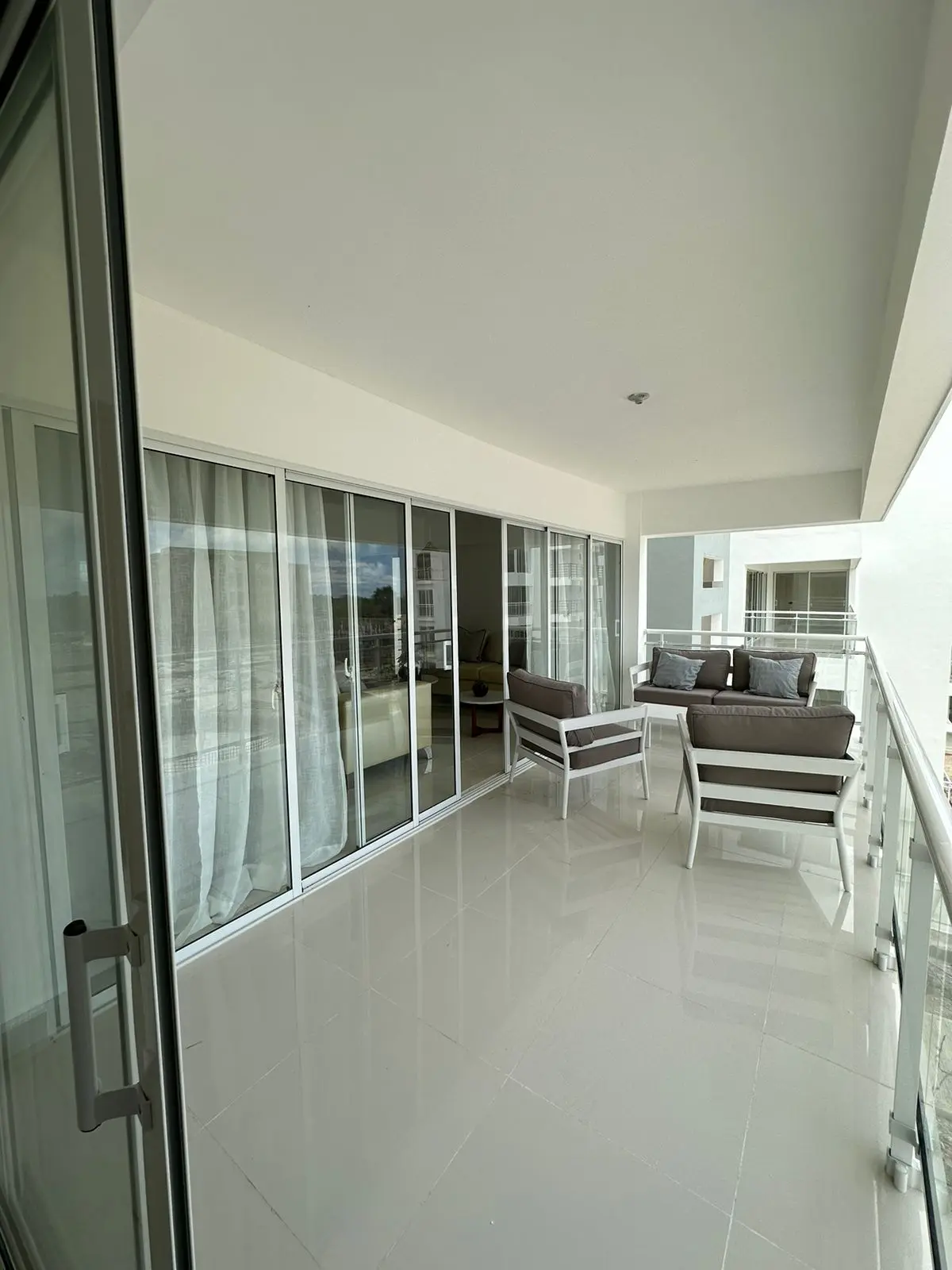Punta Hermosa Residence. Stylish two-bedroom apartment available for purchase in Punta Cana.