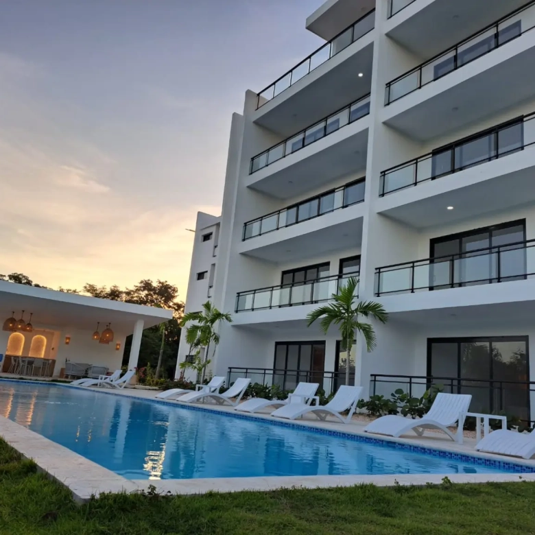 3-Bedroom Penthouse for Sale in Cap Cana Palmeira Residences with Terrace View