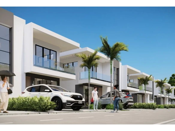 ID , Valparaiso Residences, Three Bedroom Townhouse for Sale in Bavaro, Punta Cana ()