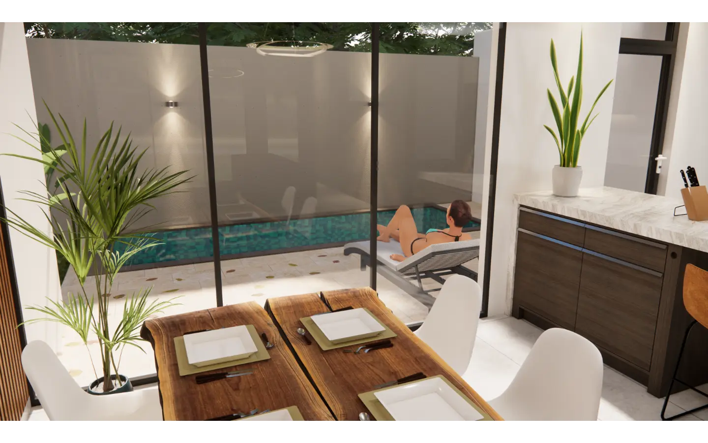 ID , Valparaiso Residences, Three Bedroom Townhouse for Sale in Bavaro, Punta Cana ()