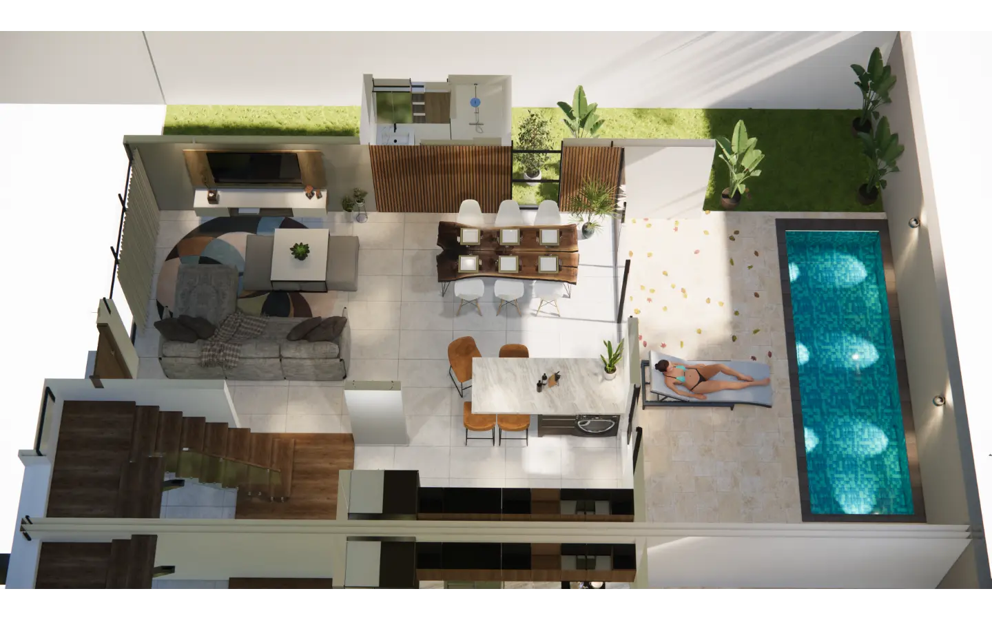 ID , Valparaiso Residences, Three Bedroom Townhouse for Sale in Bavaro, Punta Cana ()