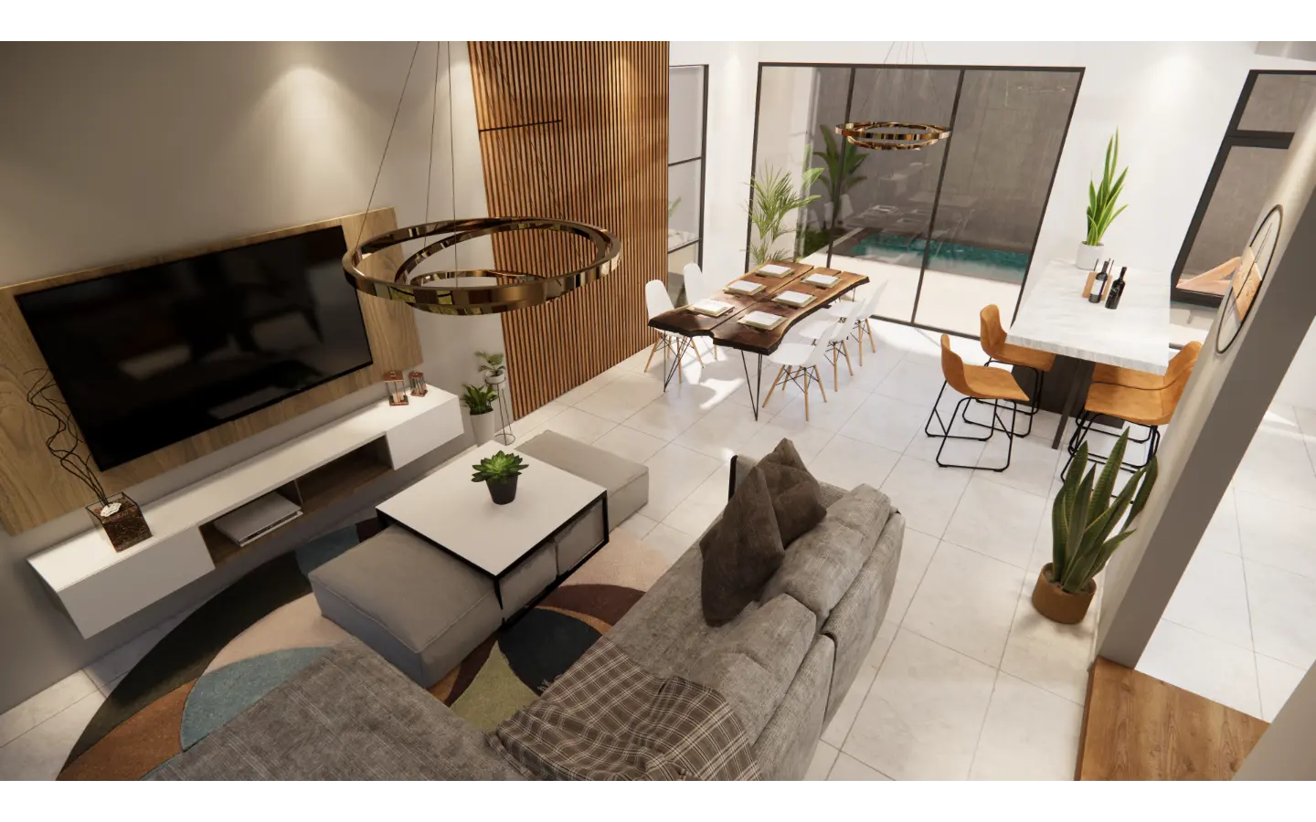 ID , Valparaiso Residences, Three Bedroom Townhouse for Sale in Bavaro, Punta Cana ()