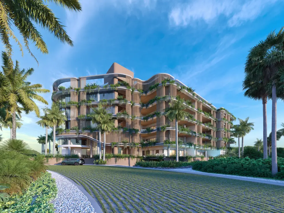 Palm Beach Residences, One Bedroom Apartment For Sale In Las Iguanas, Cap Cana.