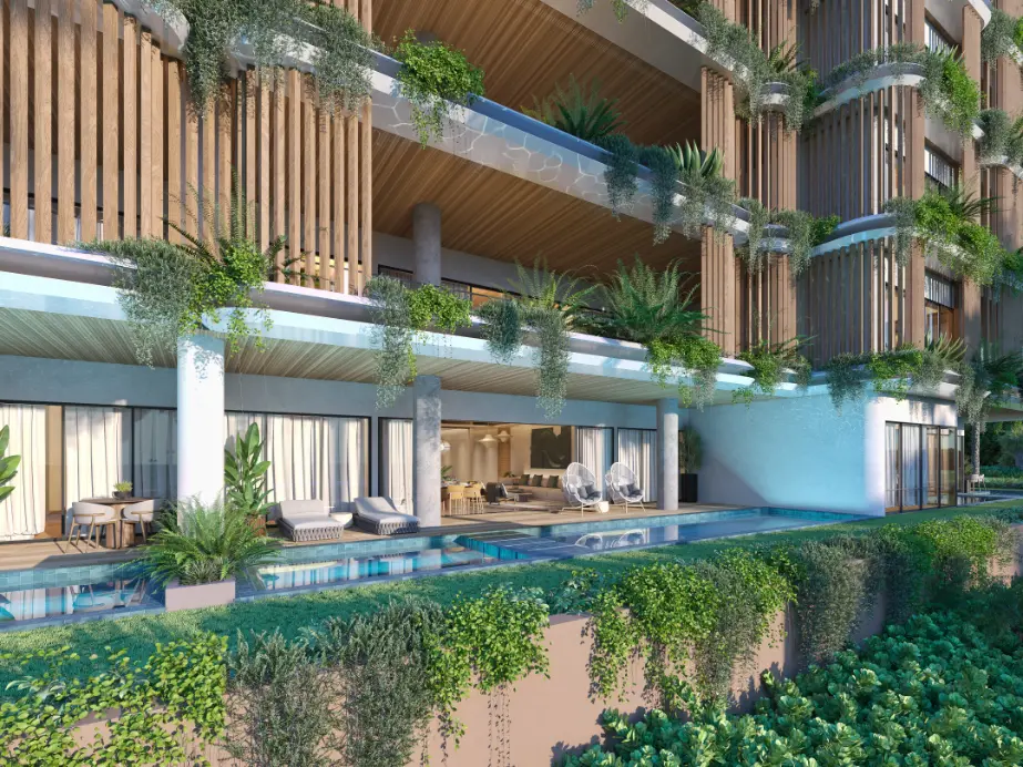 Cap Cana, Palm Beach Residences, Two Bedroom Penthouse For Sale With Internal Staircase