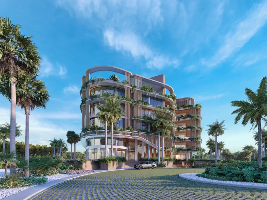 One bedroom penthouse for sale at Palm Beach Residences, Las Iguanas, Cap Cana.