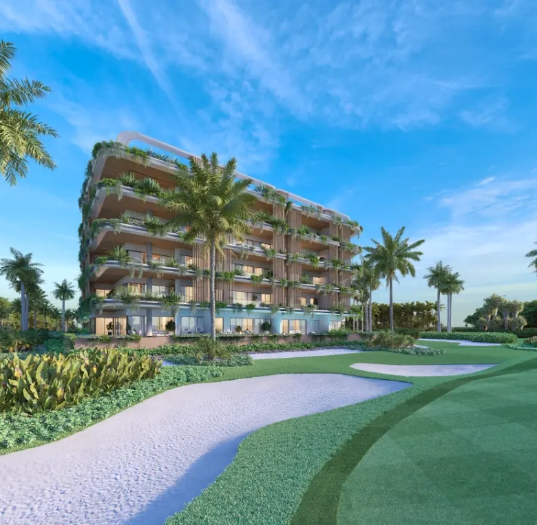 ID , Palm Beach Residences, Two Bedroom Apartment For Sale In Cap Cana With Picuzzi ()
