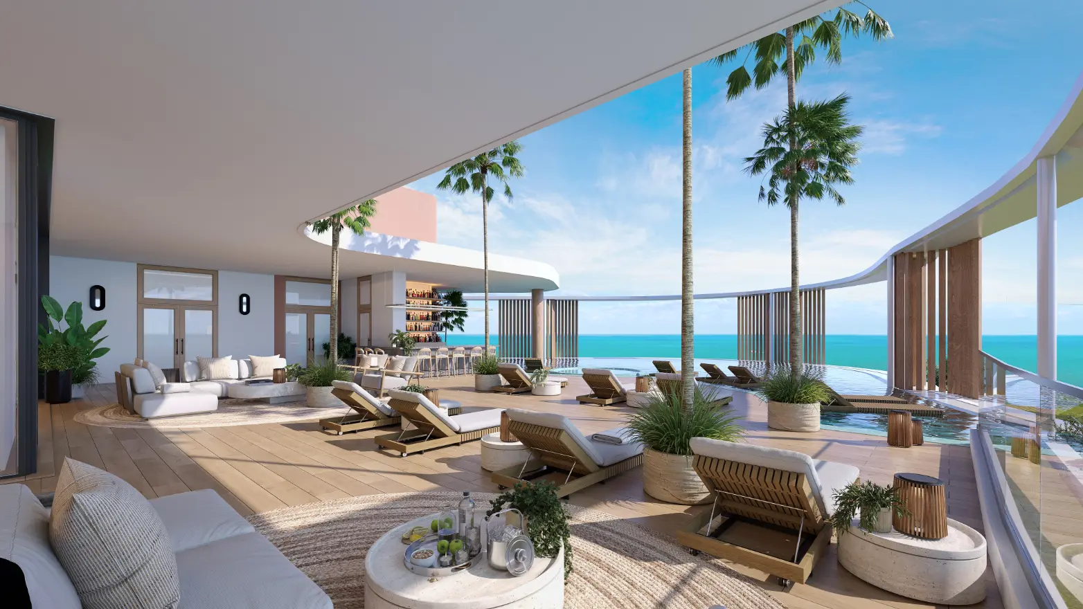 ID , Palm Beach Residences, Two Bedroom Apartment For Sale In Cap Cana With Picuzzi ()