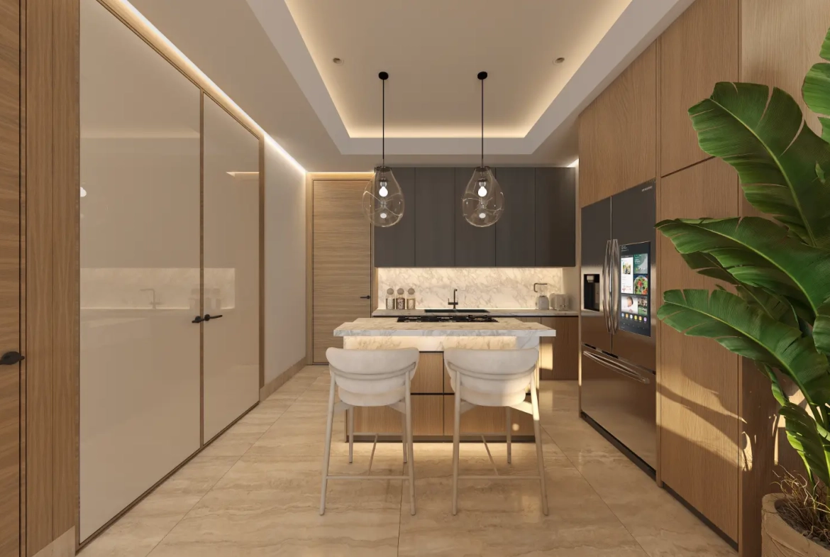 ID , Palm Beach Residences, Two Bedroom Apartment For Sale In Cap Cana With Picuzzi ()