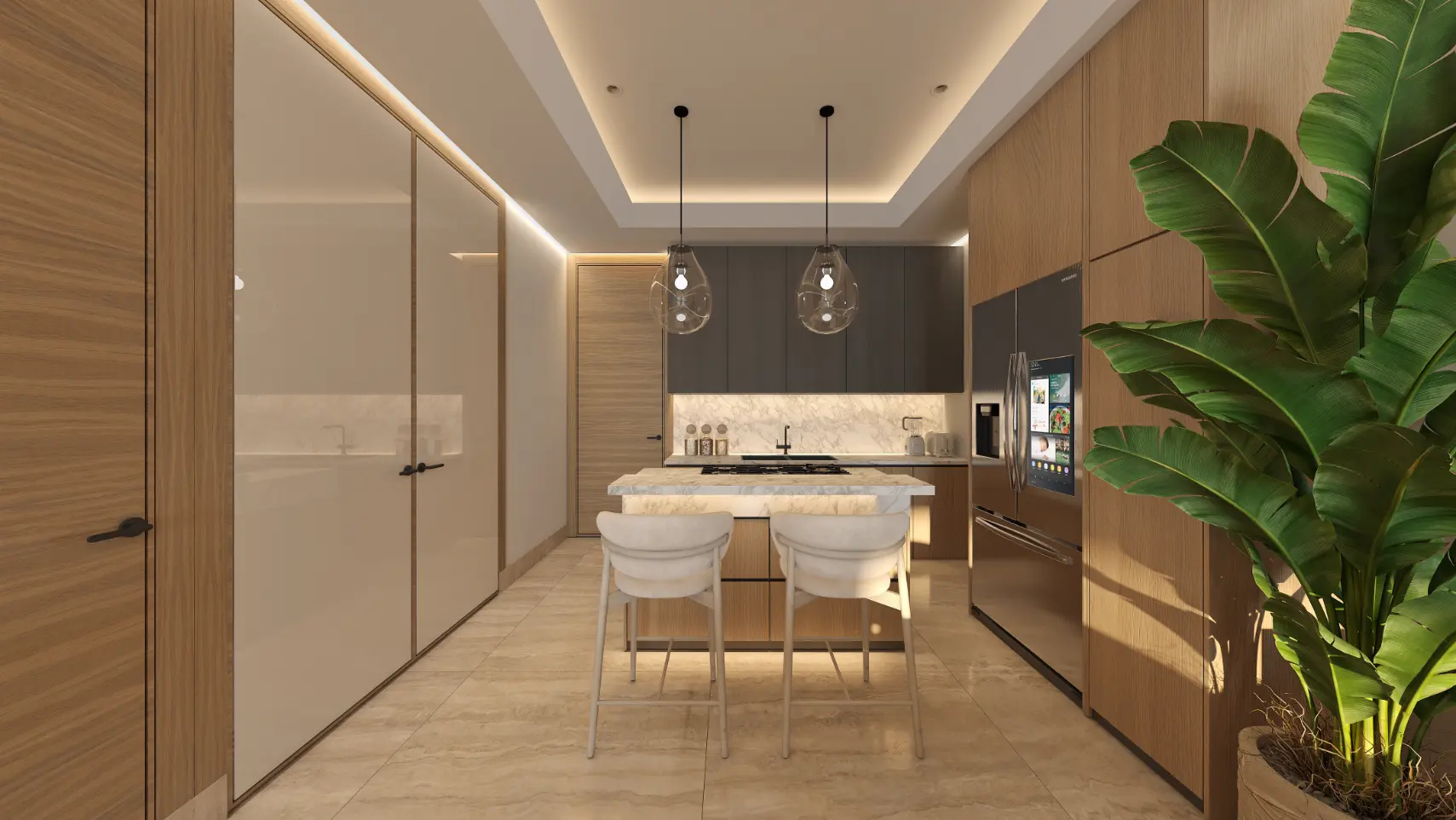 ID , Palm Beach Residences, Two Bedroom Apartment For Sale In Cap Cana With Picuzzi ()