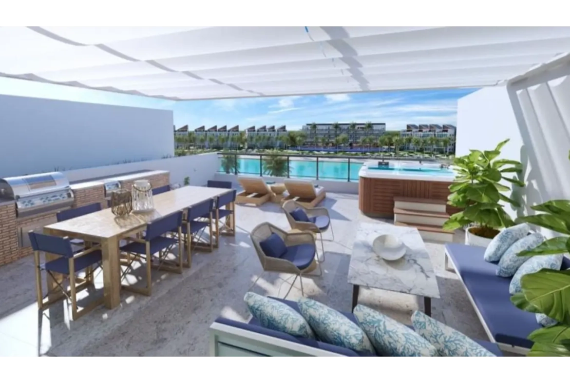 , The Beach, One bedroom condo for sale in Bavaro, Punta Cana ()