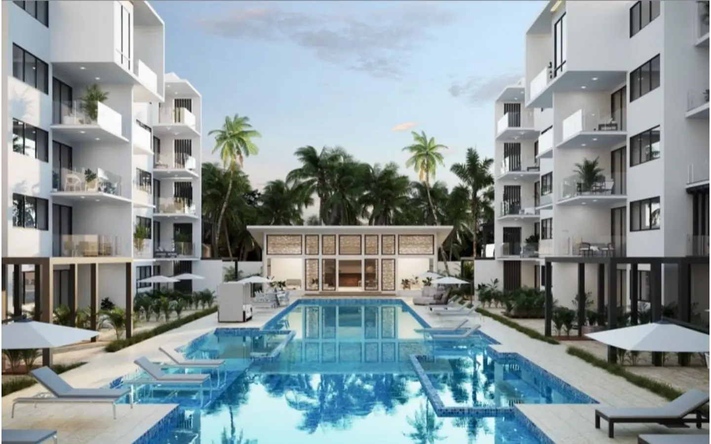 The Beach at Punta Cana City Place, one bedroom condo for sale in Bavaro, Punta Cana