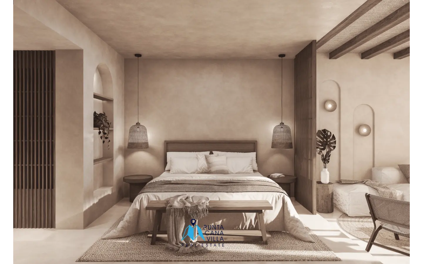 Oasis Lake, Condo d’une chambre à vendre dans le centre-ville, Punta Cana