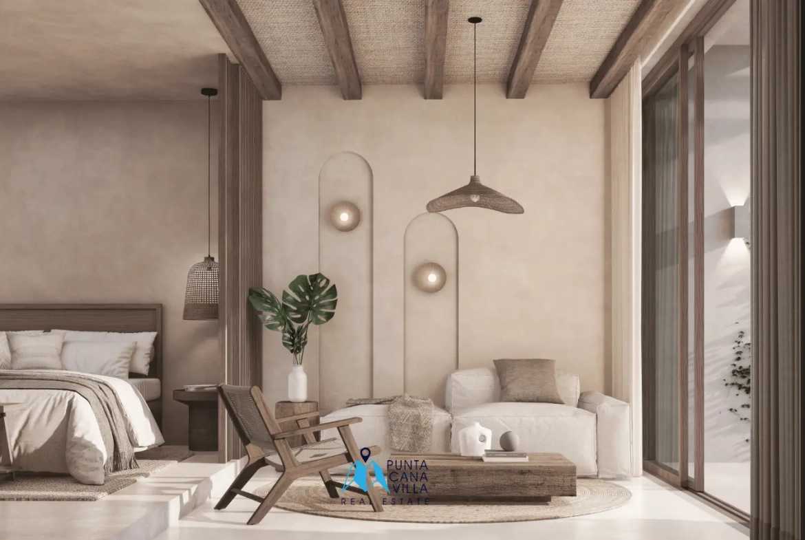 Oasis Lake, Condo d’une chambre à vendre dans le centre-ville, Punta Cana
