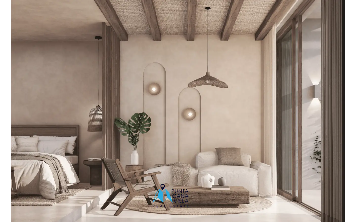 Oasis Lake, Condo d’une chambre à vendre dans le centre-ville, Punta Cana
