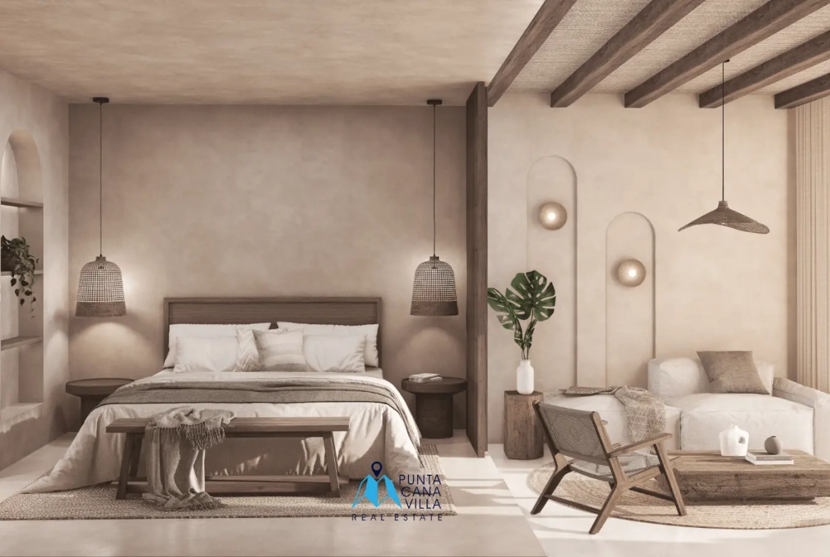 Oasis Lake, Condo d’une chambre à vendre dans le centre-ville, Punta Cana