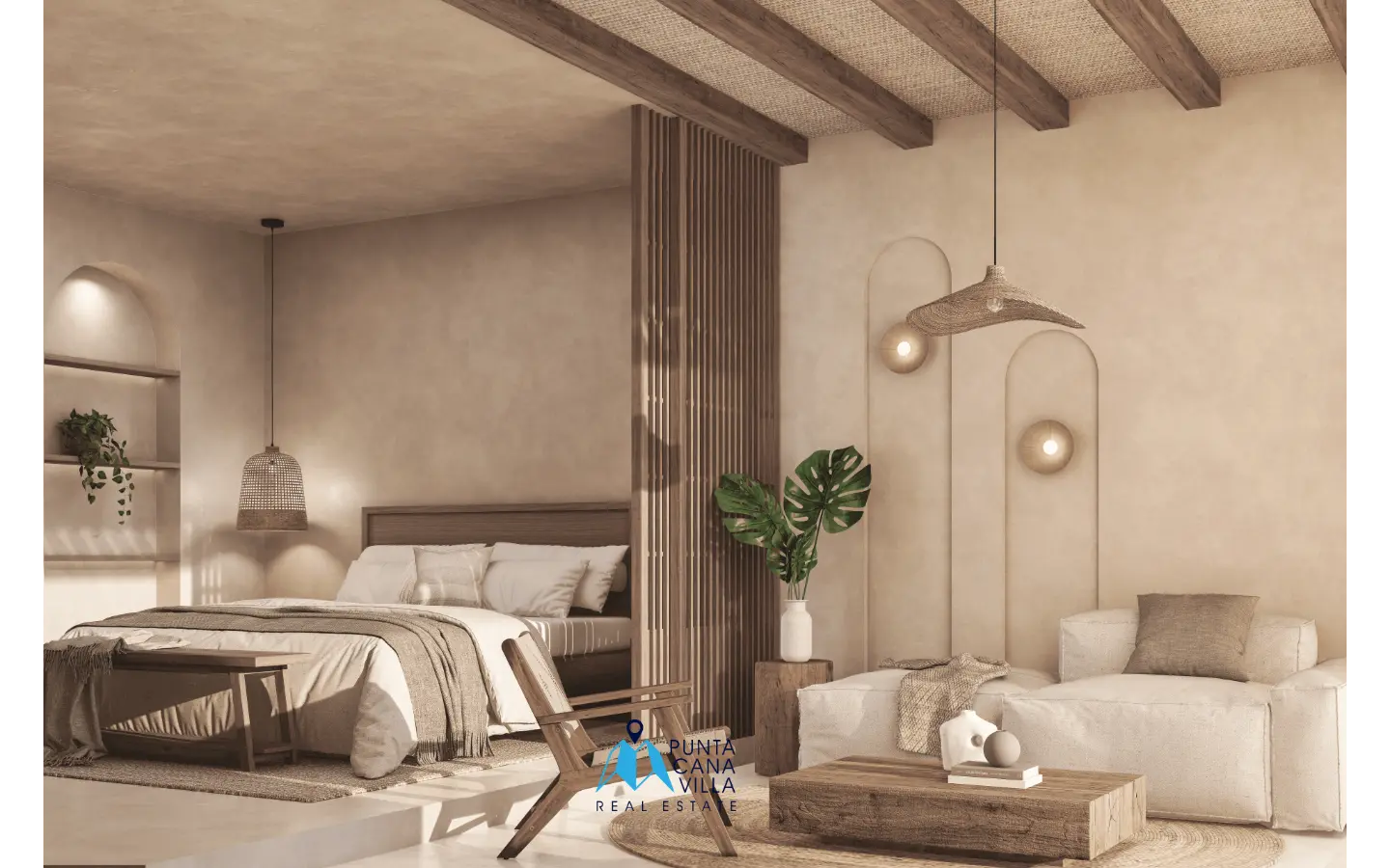 Oasis Lake, Condo d’une chambre à vendre dans le centre-ville, Punta Cana