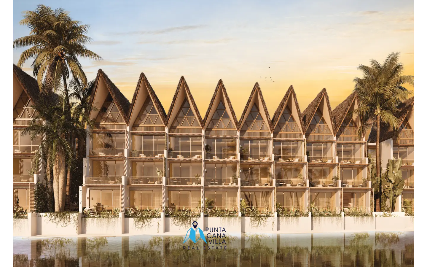 Oasis Lake, Condo d’une chambre à vendre dans le centre-ville, Punta Cana