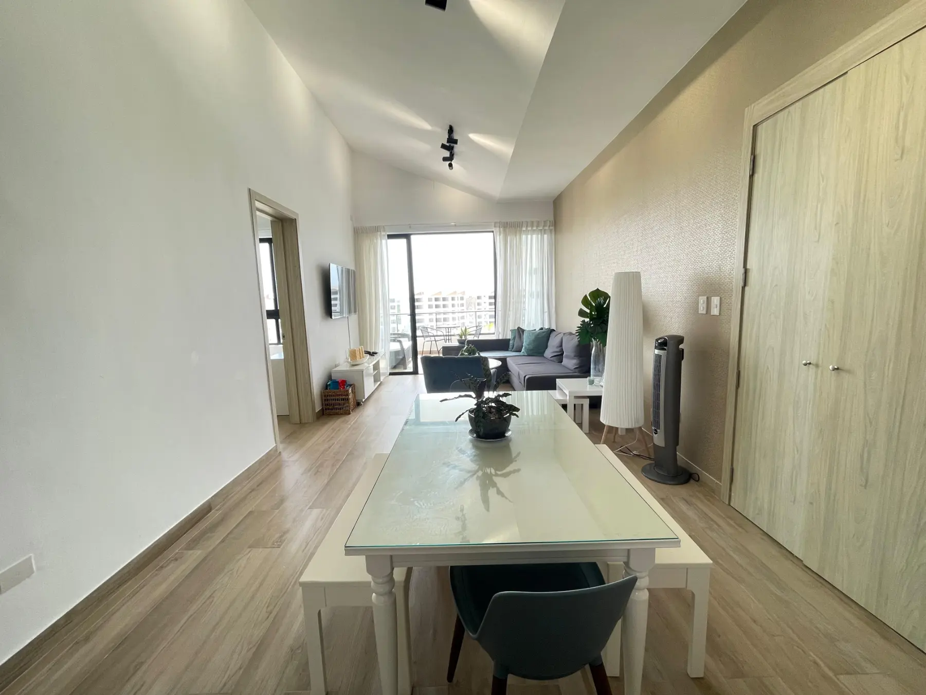 ID , The Beach, Two Bedroom Apartment For Sale In Downtown Punta Cana With Large Balcony ()