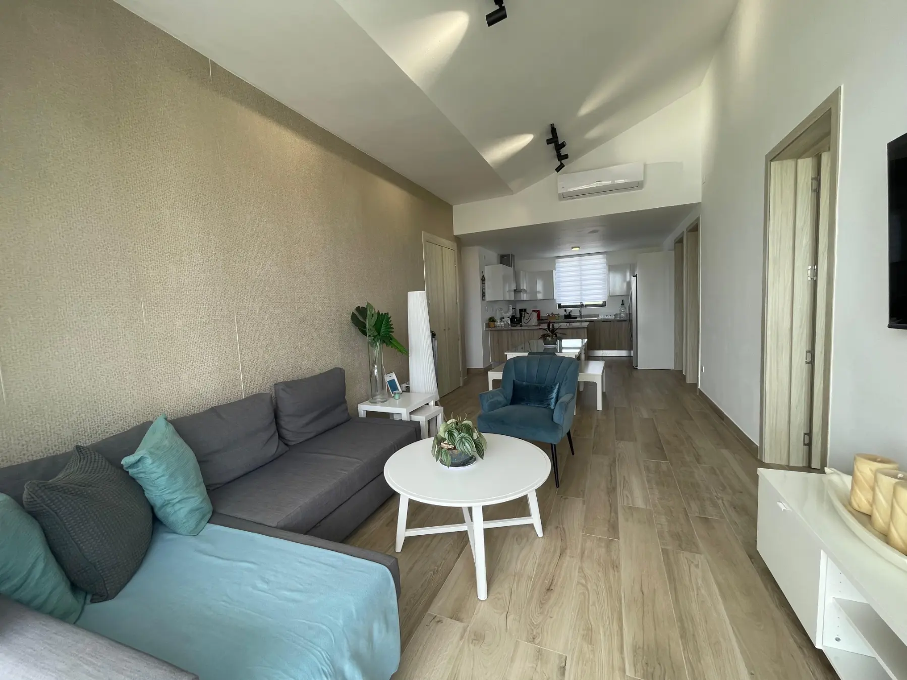 ID , The Beach, Two Bedroom Apartment For Sale In Downtown Punta Cana With Large Balcony ()