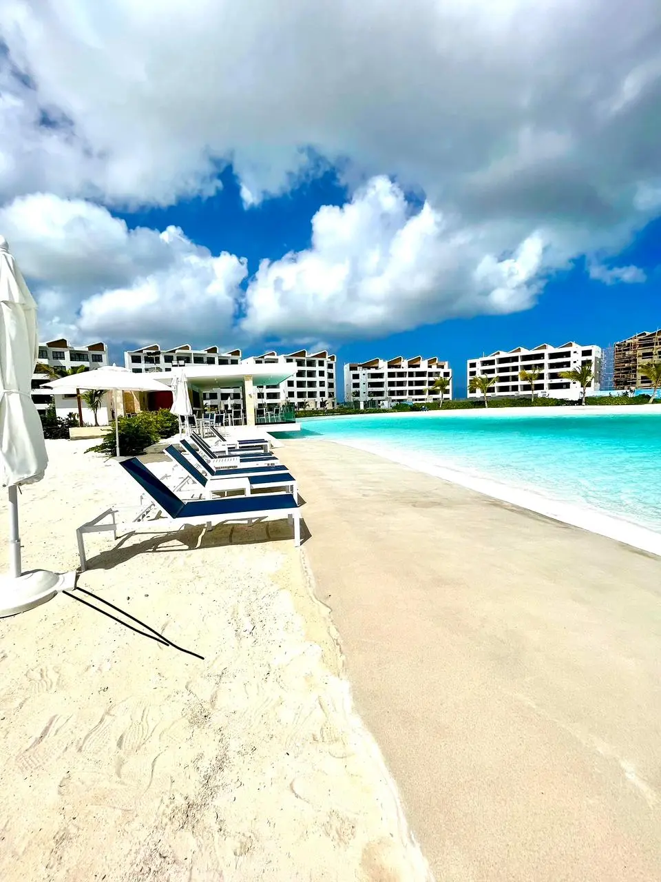 ID , The Beach, Two Bedroom Apartment For Sale In Downtown Punta Cana With Large Balcony ()