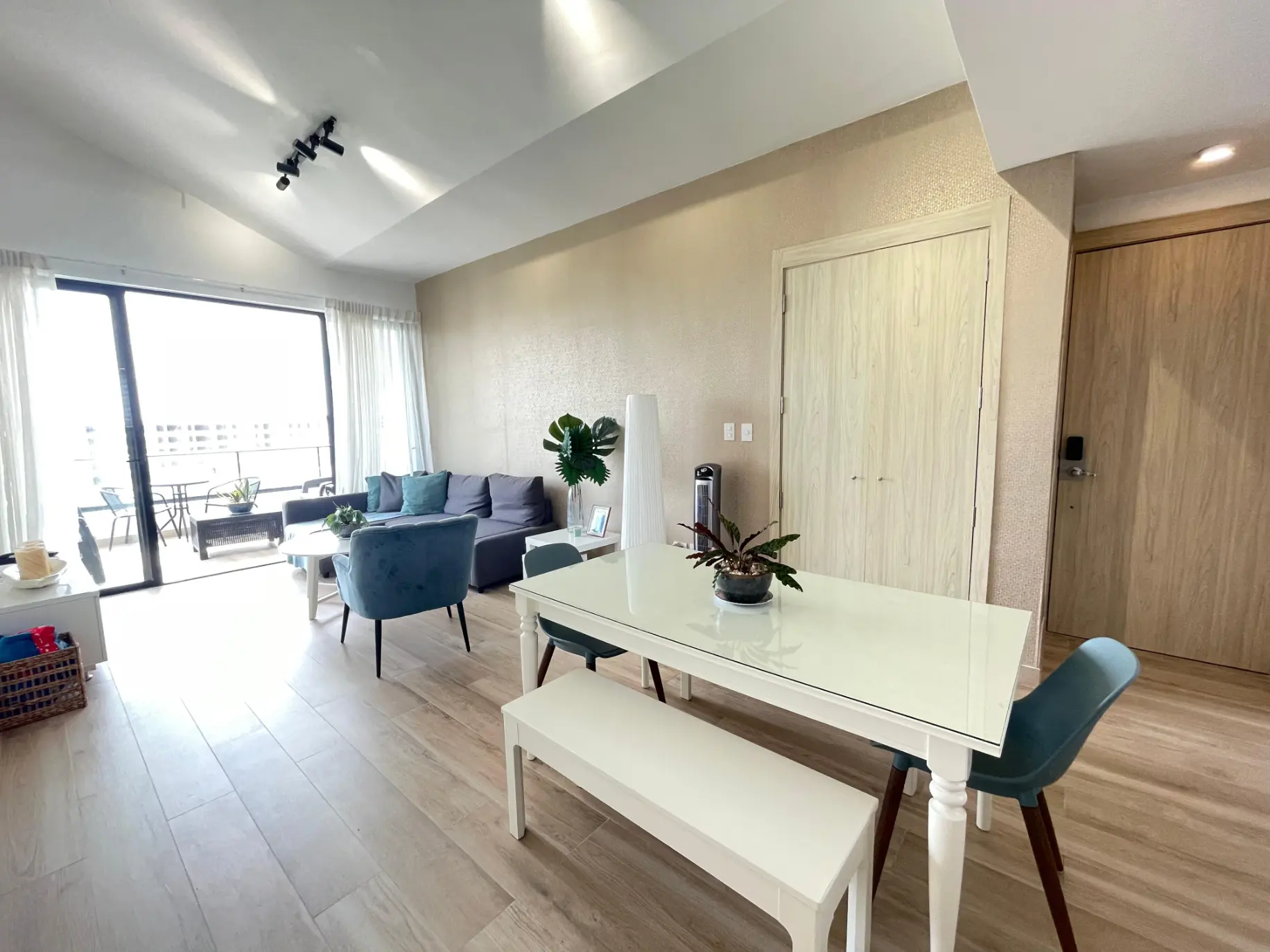ID , The Beach, Two Bedroom Apartment For Sale In Downtown Punta Cana With Large Balcony ()