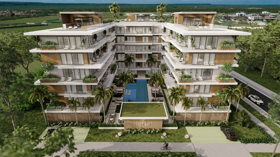 Icon Bay, One Bedroom Condo For Sale In Cap Cana With Lobby