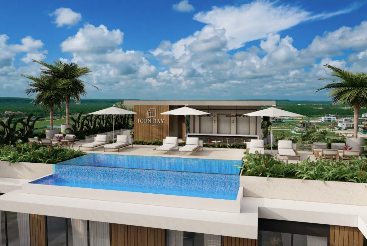 ID , Icon Bay, One Bedroom Condo For Sale In Cap Cana With Lobby ()