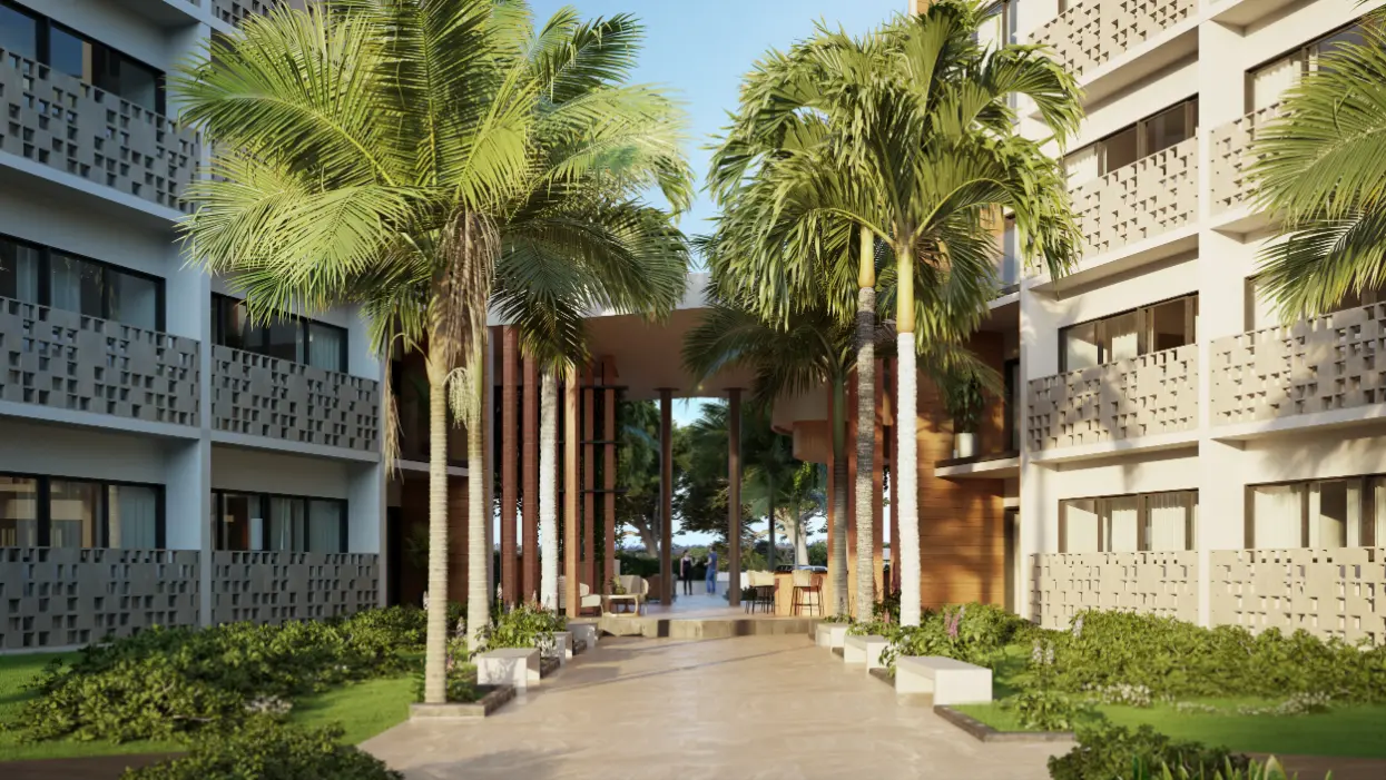 Discover Tranquil Living: Two-Bedroom Penthouse for Sale at Mystiq Wave, White Sands, Punta Cana, Overlooking Pool Views
